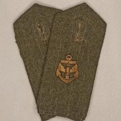 Epaulettes Allemande KM artillerie côtière WW2