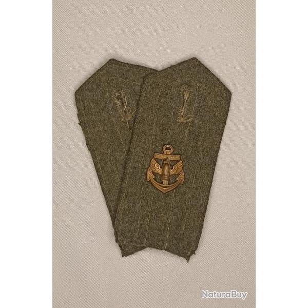 Epaulettes Allemande KM artillerie ctire WW2