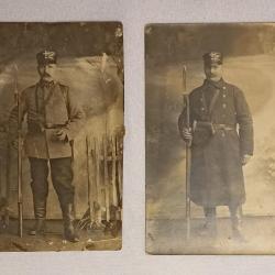 Carte photos soldat Allemand 1914 WW1