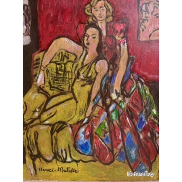 Henri Matisse deux femmes huile