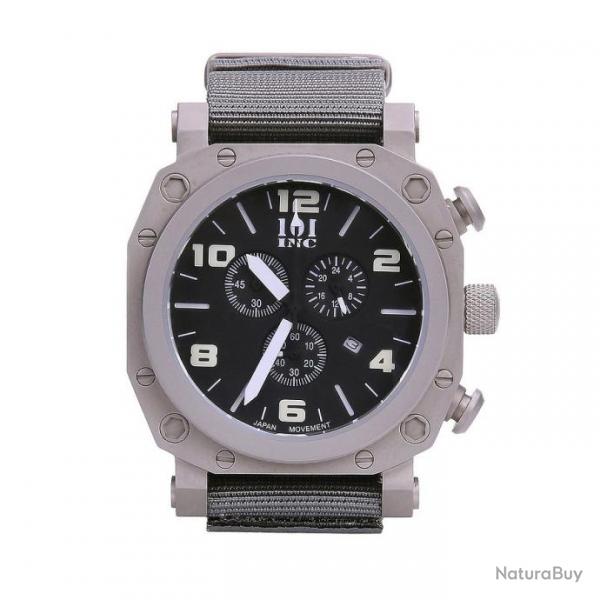 Montre Special Ops en nylon gris | 101 Inc (0001 1205)