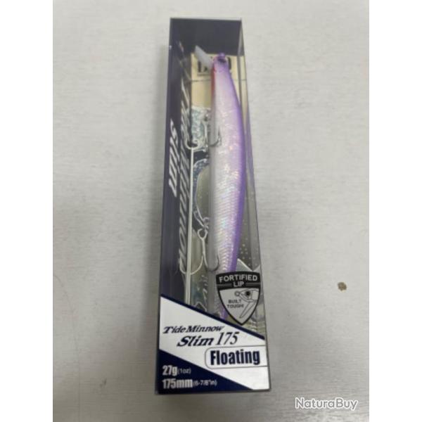 !! LEURRE TIDE MINNOW SLIM 175 col Purple massacre