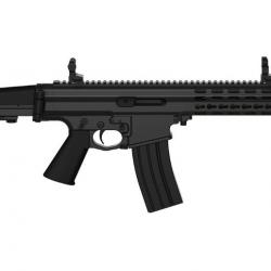 Robinson Armament XCR-L Mini, canon de 10'', Noir - 223R