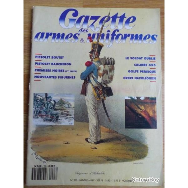 Gazette des armes et des uniformes N 205