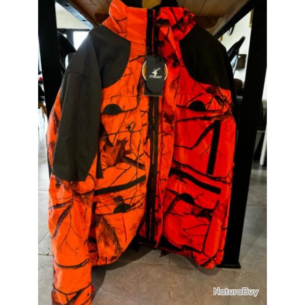 Veste de poste orange fluo browning