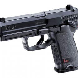 Réplique pistolet HK USP BK Full CO2 Fixe 1J métal