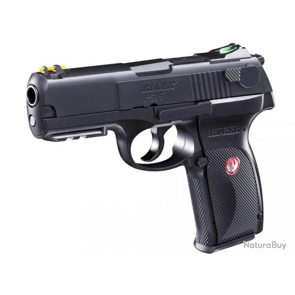 Rplique pistolet P345 BK Ruger CO2 Fixe 1.9J