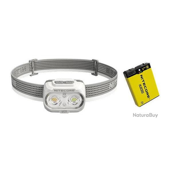 Lampe frontale Nitecore UT27 New - Gris