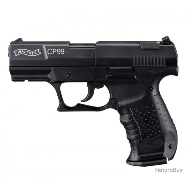 PISTOLET WALTHER CP99 BLACK WALTHER CO2 CAL 4.5MM