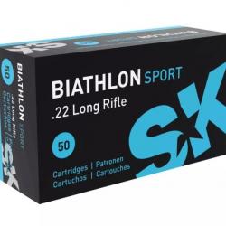 50 munitions SK Biathlon Sport .22LR