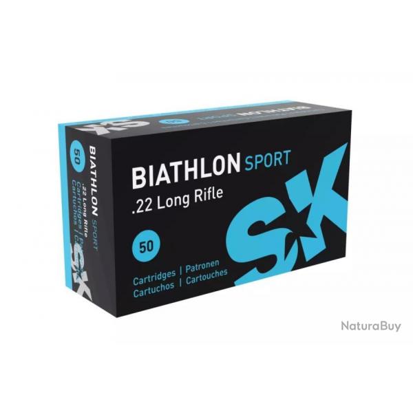 50 munitions SK Biathlon Sport .22LR