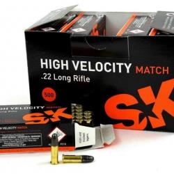 SK HIGH VELOCITY MATCH 22 LR BT50