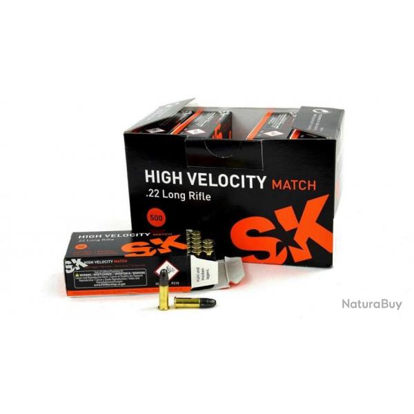 SK HIGH VELOCITY MATCH 22 LR BT50