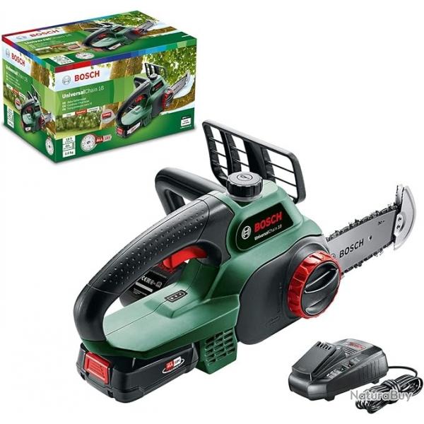 Meuleuse Electrique BOSCH + 2 Batteries 18V + Chargeur + Mallette Professionnel