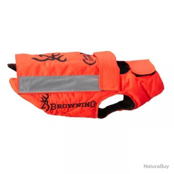 Gilet de protection pour chien Browning Protect Hunter orange - 50 cm