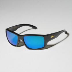 LUNETTES GOLD FISH SEA BASS BLUE IRIDIUM FRAME MAT BLACK MASQUE