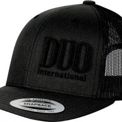 CASQUETTE DUO MESH SNAPBACK CAP BLACK