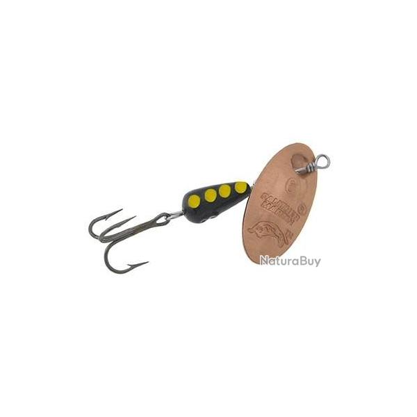 CUILLERE CLASSIC REGULAR COPPER PMCB CBK BLACK / YELLOW 2 (10/pck)