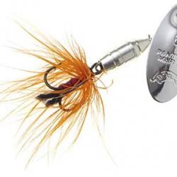 CUILLERE DELUXE DRESSED FLY PMF SO SILVER ORANGE 1 (10/pck)