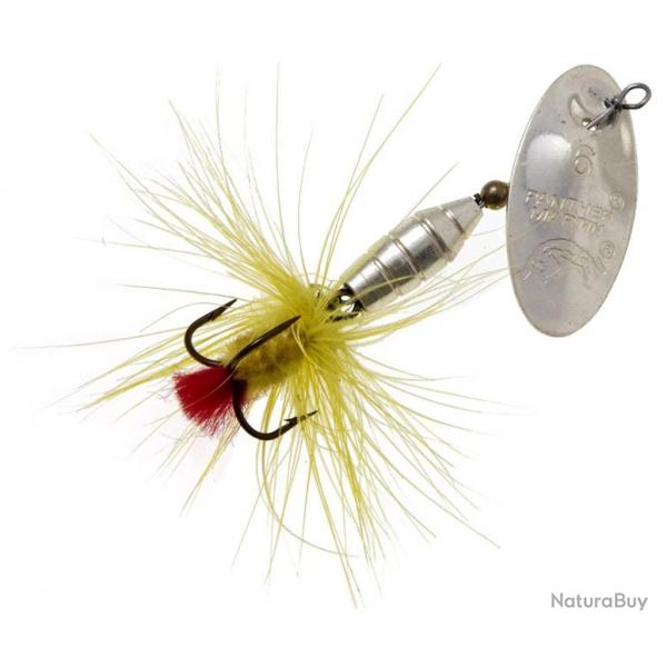 CUILLERE DELUXE DRESSED FLY PMF SY SYLVER YELLOW 1 (10/pck)