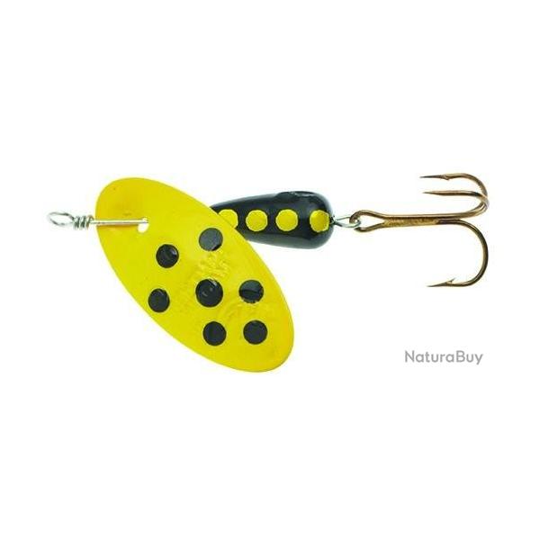 CUILLERE SPOTTED PMSP-YB - YELLOW/BLACK - 4 (10/pck)