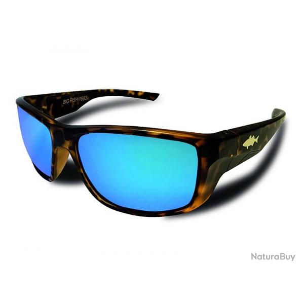 LUNETTES THE MASK EVO SEA BASS BLUE IRIDIUM FRAME BROWN TURTLE DARK