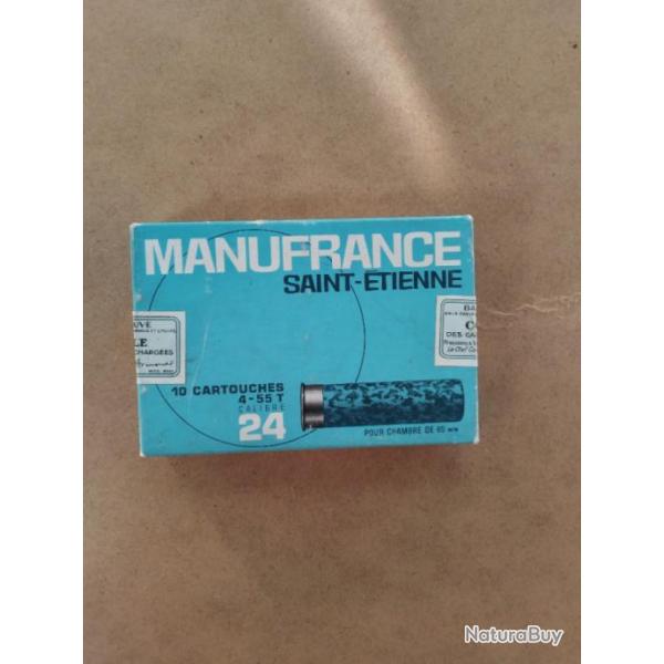 BOITE DE CARTOUCHE CAL 24 DE CHEZ MANUFRANCE POUR COLLECTION NEUVE