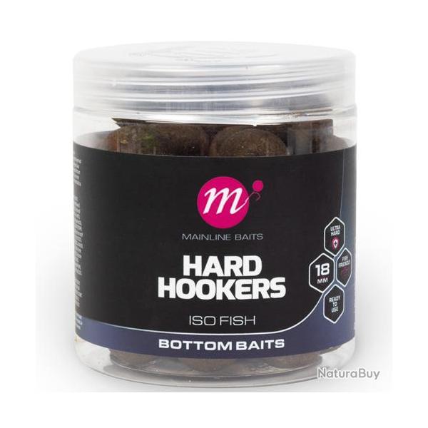 Bouillettes Mainline Hard Hookers Iso Fish 18mm