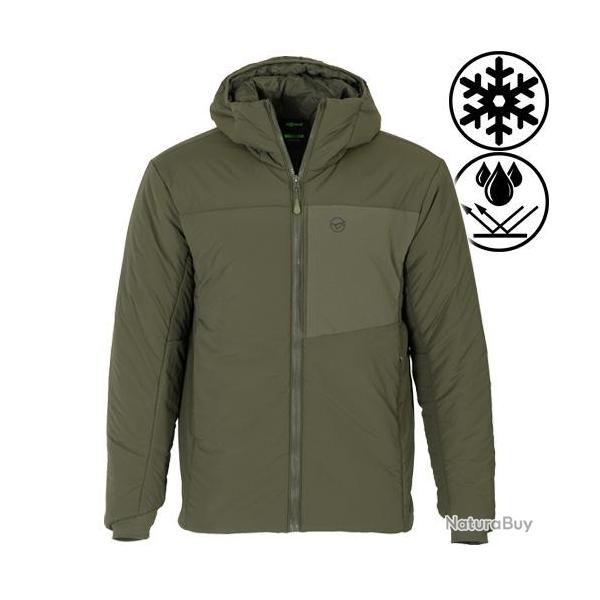 Veste Korda Insulated Hooded Jacket Dark Olive