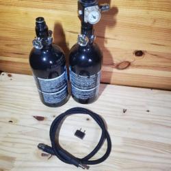 Kit hpa avec deux bouteilles