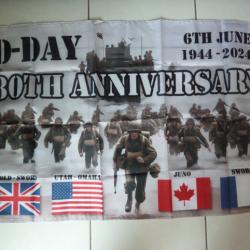 drapeau D-day 60x90 cm