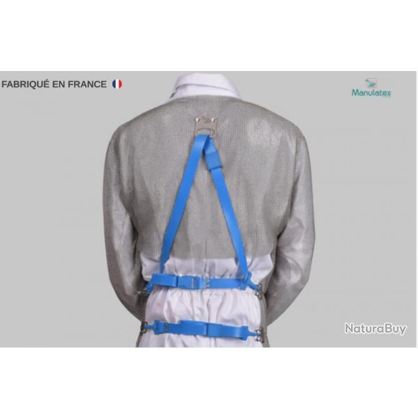 Tablier dsosseur MANULATEX CHASUBLE LIGHTOVER avec manches en cotte de maille livraison offerte !!!