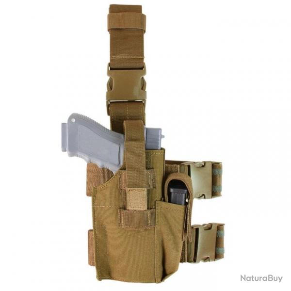 holster de cuisse CONDOR coyote brown droitier