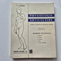 Physiologie articulaire, schémas commentés de la mécanique humaine, 1977