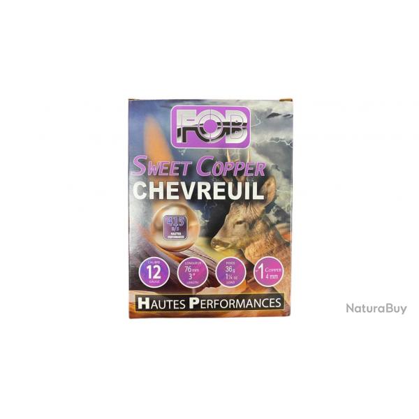 10 CARTOUCHES FOB SWEET COPPER CHEVREUIL 12/76 36G N1