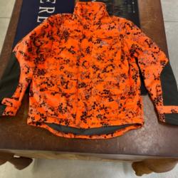 Veste Merkel géra orange battue T M