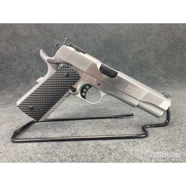 Pistolet Les Baer 1911 HEMI 5" 45 ACP Chrome - occasion