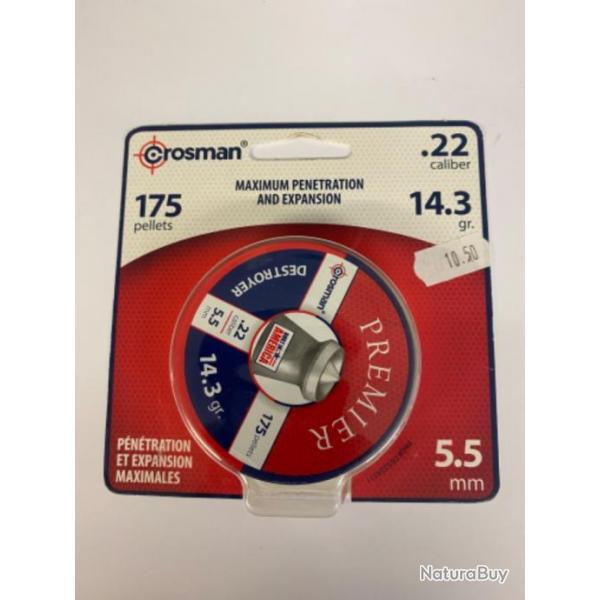 Plombs 5,5 crosman