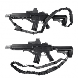 Sangle HK 416 - Sangle ISTC Confort 2 points / 1 point NOIR