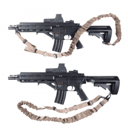 Sangle HK 416 - Sangle ISTC Confort 2 points / 1 point COYOTE