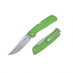 Couteau Ruike P882 Green Manche G10 Green Lame Acier 12C27 SW Lockback Clip RKEP882G