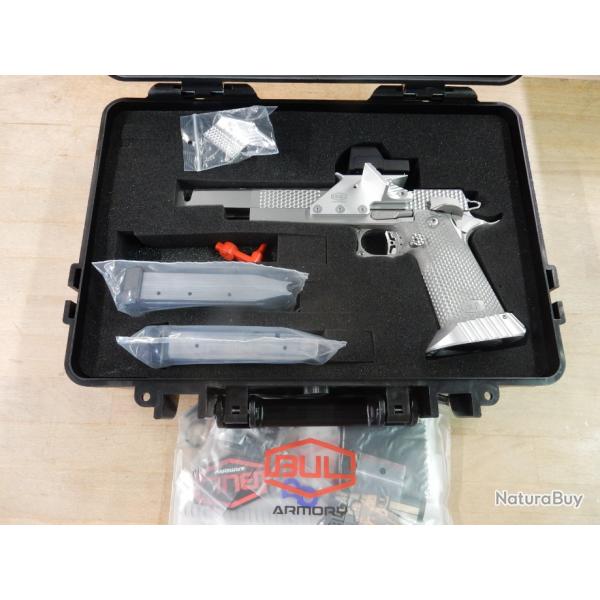 PISTOLET BUL SAS 2 BULLESTEROS SILVER 2021 + ACCESSOIRES PARFAIT ETAT PROCHE DU NEUF OCCASION