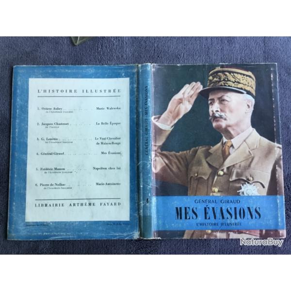 MES VASIONS - GNRAL GIRAUD - 1951 - 1 DITION - WW1 & WW2