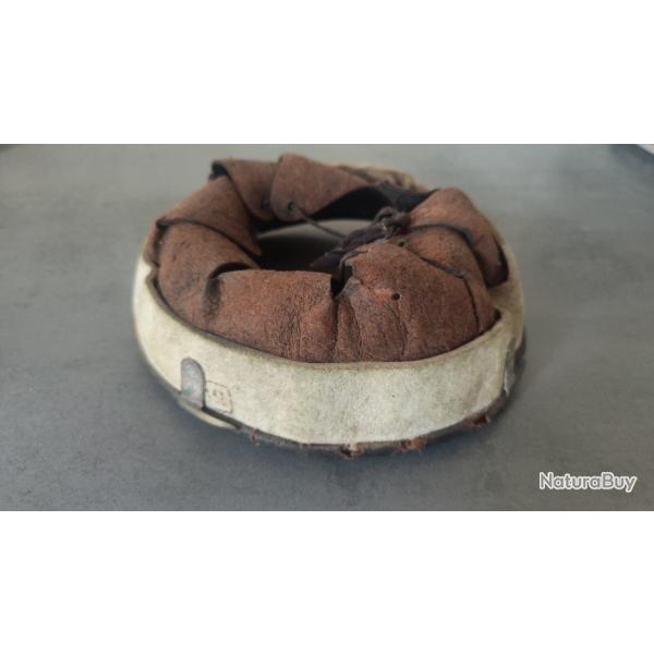 Coiffe de casque ancienne  identifier