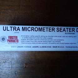 Ultra Micrometer Seater Die Forster 6.5 Grendel