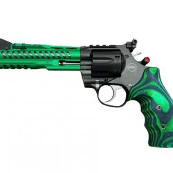 Revolver KORTH Super Sport GTA green cal.357 Mag canon de 6" Jim Wilson Grip black/green