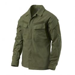 Chemise raid - RIPSTOP extensible en polycoton- HELIKON TEX OliveGreen Large