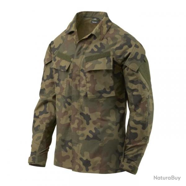 Chemise raid RIPSTOP extensible en polycoton HELIKON TEX PLWoodland