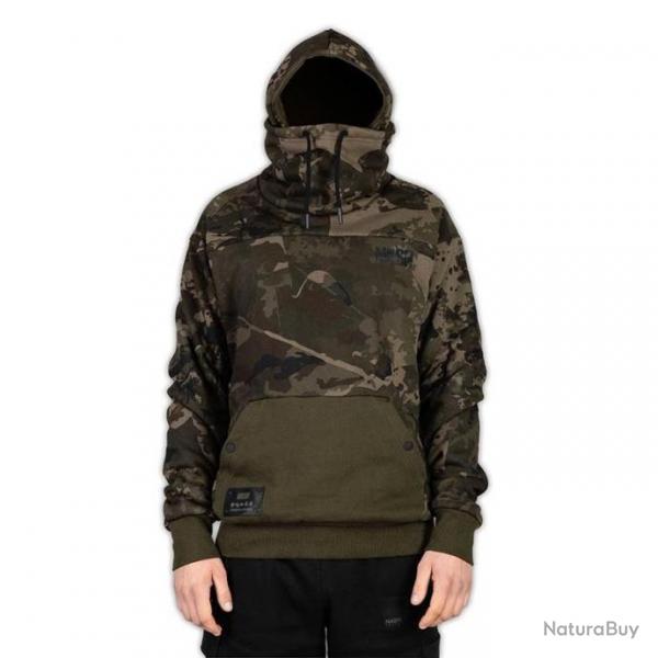 Sweat Homme Nash Zt Snood Hoody - Kaki/Camo