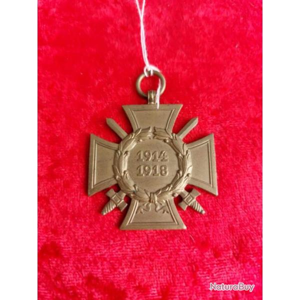 Croix d'honneur du combattant allemand WW1 GHO